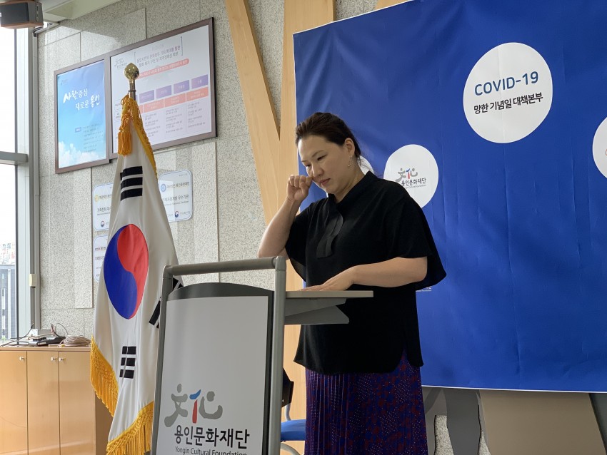 3. COVID-19 망한 기념일 대책본부 창단식 설명모습.jpg