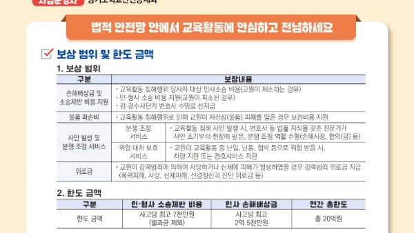 240303 교권 침해 피해 보상 확대, 2024 교원보호공제 사업 안내 포스터.jpg