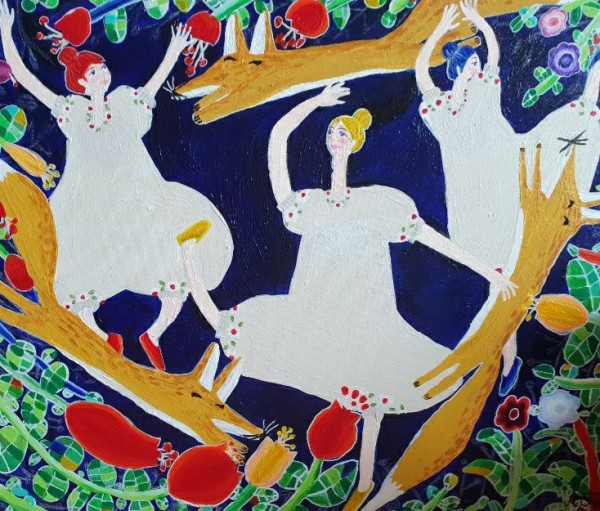 3-2. 이준서 작가의 작품 dancing with foxes.jpg