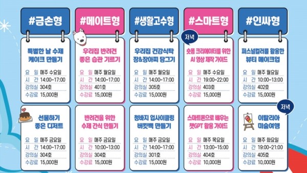 4. 용인시 평생학습관 여름 특별 강좌 수강생 모집 홍보 포스터.JPG