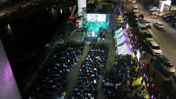 5-3. 25일 신갈오거리 일원에서 열린 