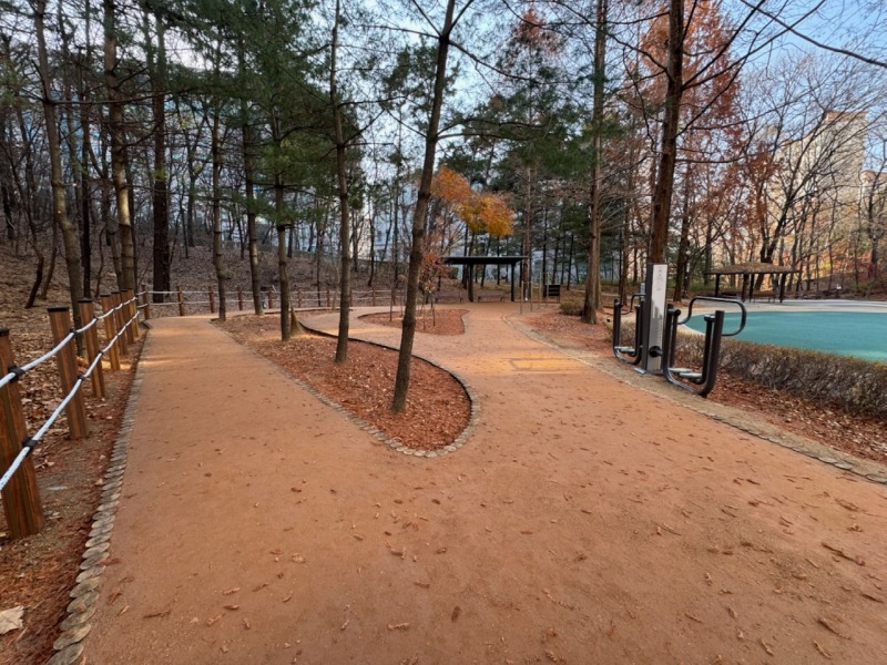 4. 새롭게 단장한 용인특례시 기흥구 보정동에 있는 '큰솔근린공원 맨발길'.jpg